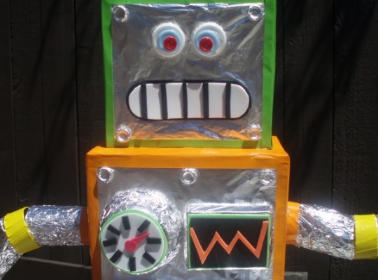 Robots maken in het museum