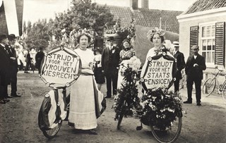 Ook vrouwen uit West-Friesland eisten hun rechten op