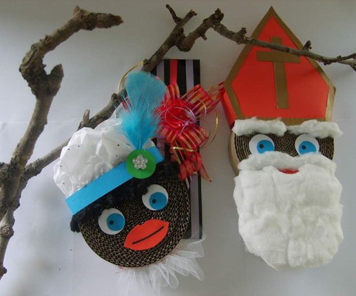 In november Sint-knutselen....
