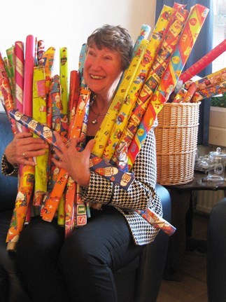 Sinterklaaspapier  van Madelein Duijvestein