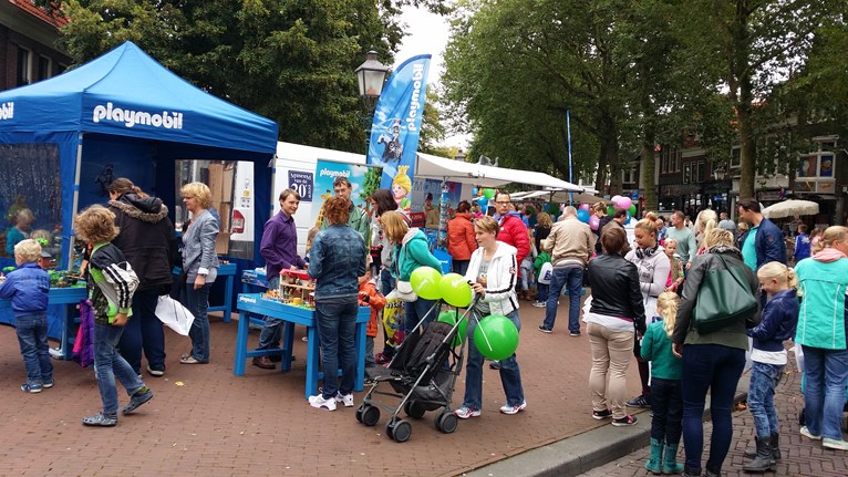 Mooie plek voor Museum en Playmobil op deze hoek