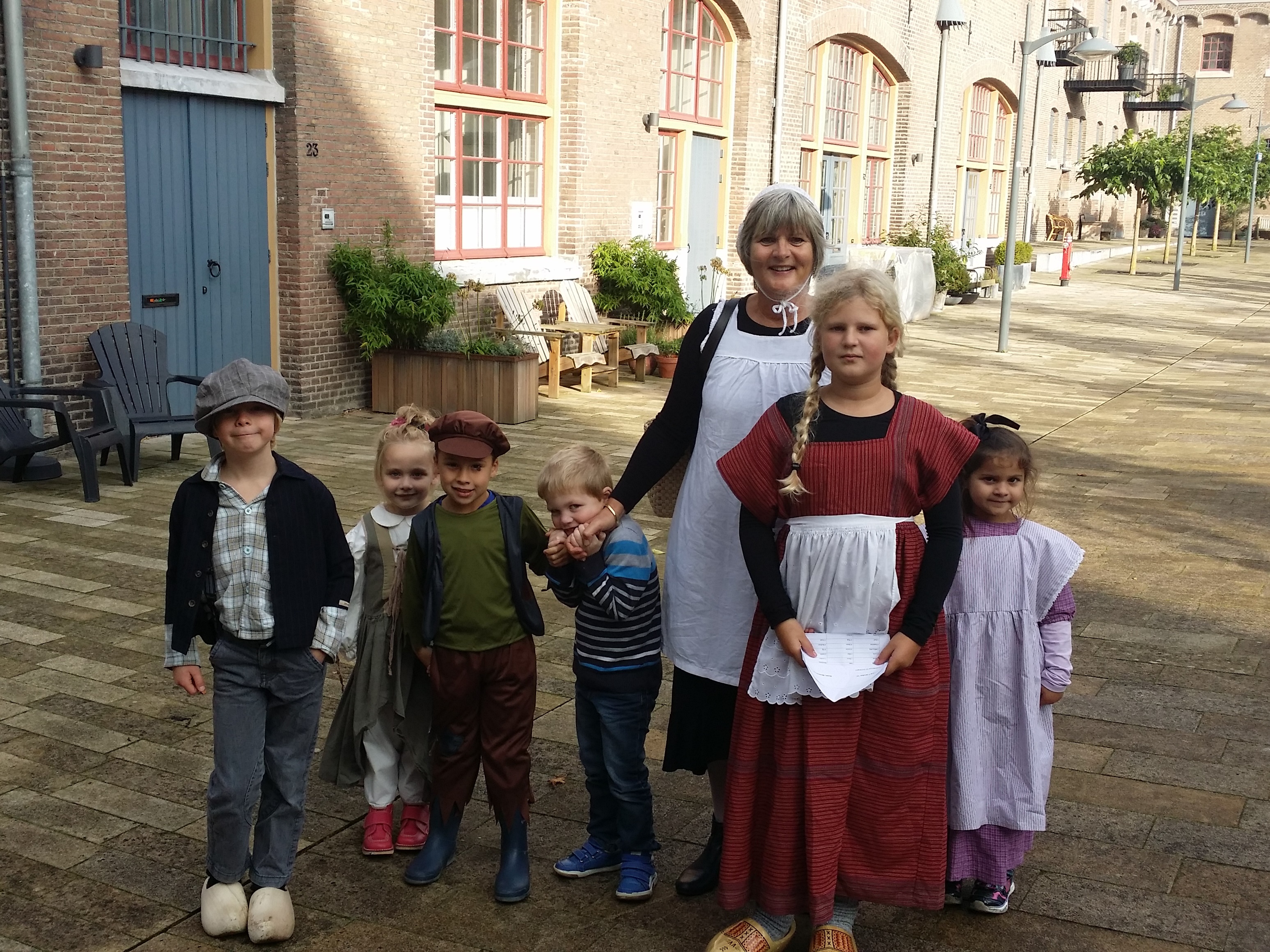 Terug in de tijd met school uit West-Knollendam