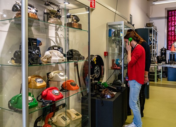 honderd jaar telefonie geschiedenis Museum van de 20e Eeuw