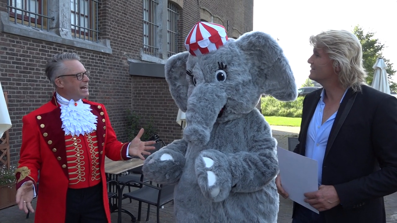 Hans Klok op bezoek (video)