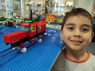 Brick City in station Hoorn